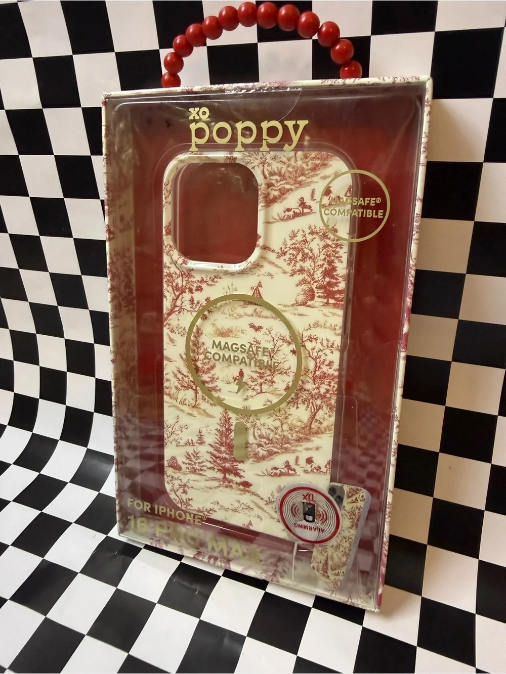 XO Poppy MagSafe Compatible iPhone 16 Pro Max Case